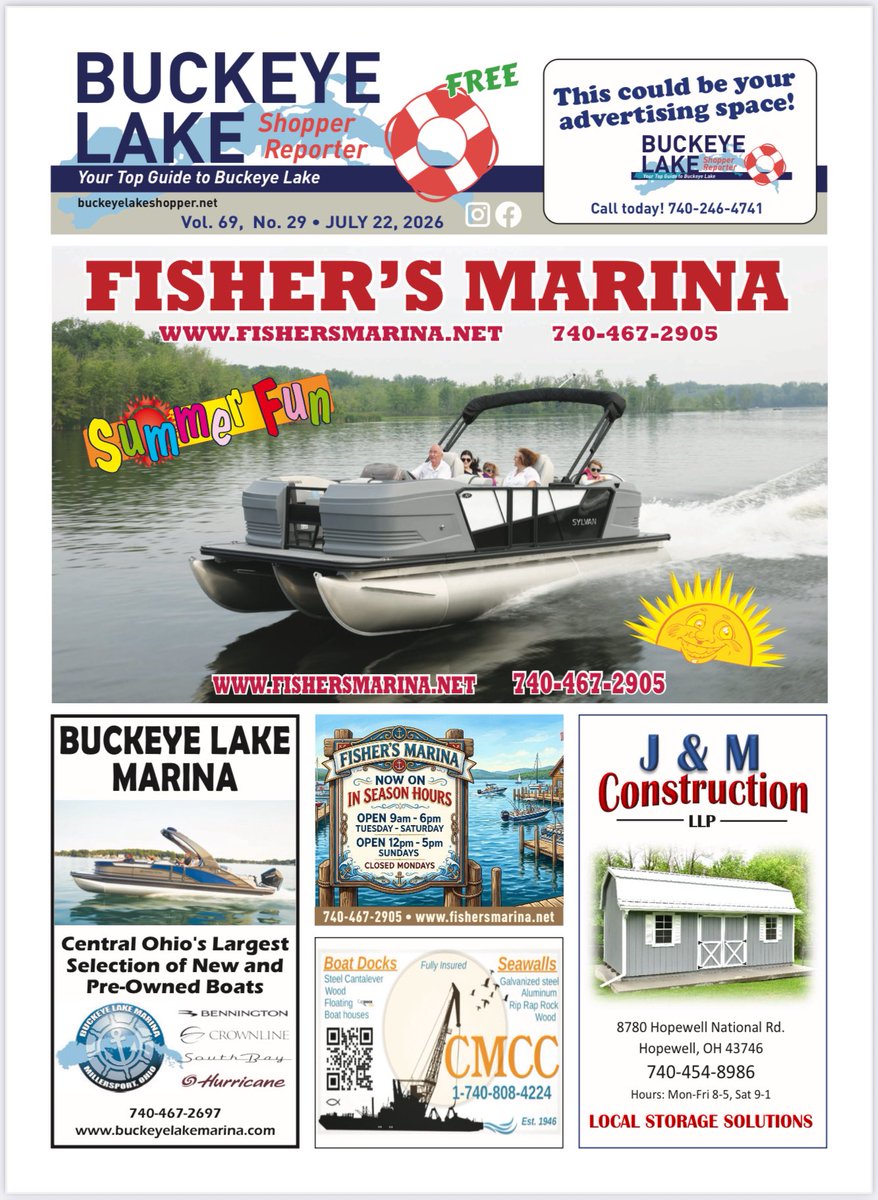 blshopper's tweet photo. Spend smarter when you advertise with the Buckeye Lake Shopper! Get the most out of your hard earn dollars! https://t.co/xYxX4BzylQ https://t.co/1S3O6XzTMG