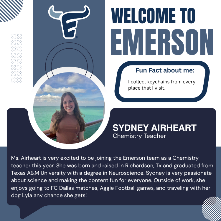 EHSFrisco's tweet photo. #WelcometoEmerson #MaverickMindset https://t.co/xeT1mb5zDA