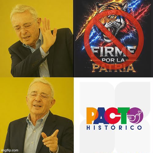 AdrianaVeterin's tweet photo. Dentro de poco escucharemos a Uribe decir: Cepeda presidente https://t.co/5TDC49Bxji
