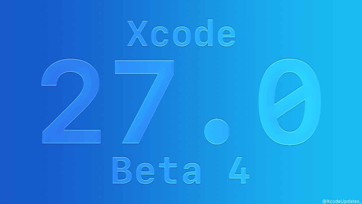 XcodeUpdates_ tweet picture