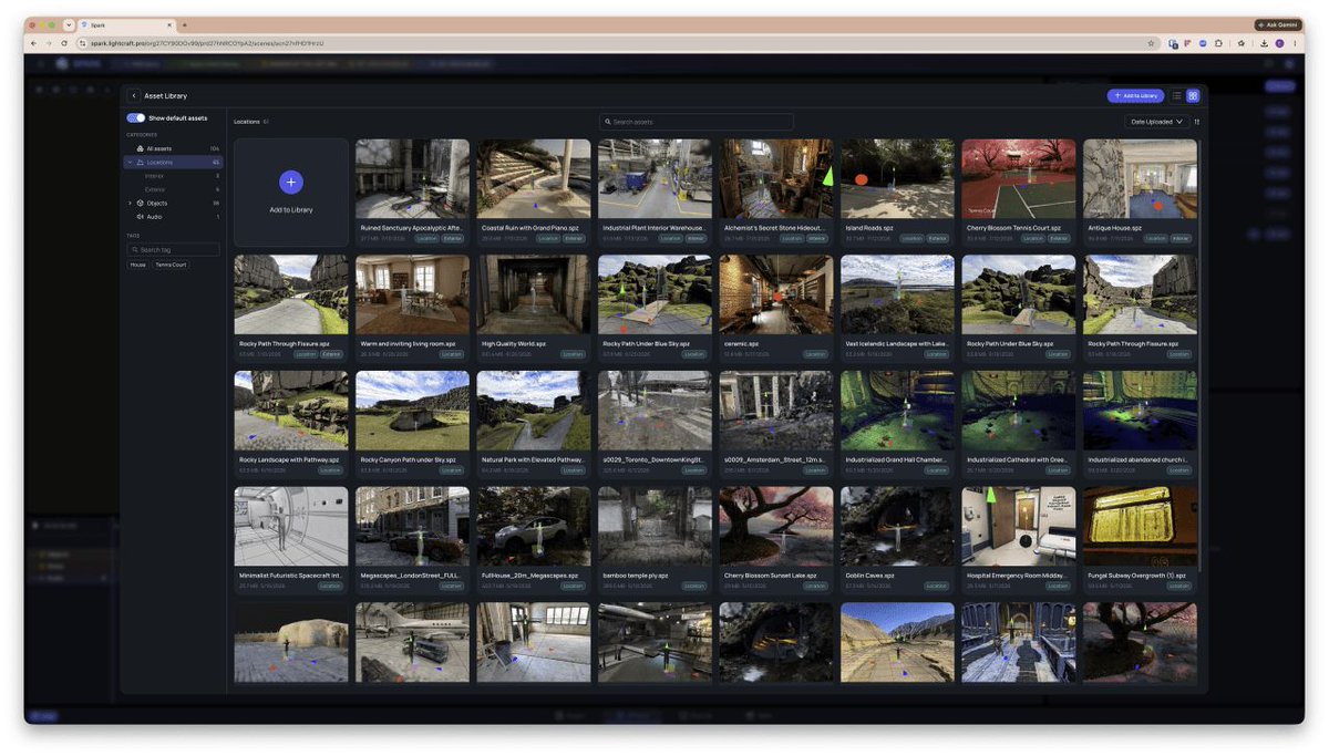 ANIMATIONWorld's tweet photo. #LightcraftTechnology Opens #SparkStory Beta at #SIGGRAPH2026: tech company is launching a rolling beta of its interactive #previs tool, with new features including a 3D asset library, real-time compositing, Spark Atlas and direct USD file loading. https://t.co/vOHCxPYMyO #AnimationWorld #VFXWorld