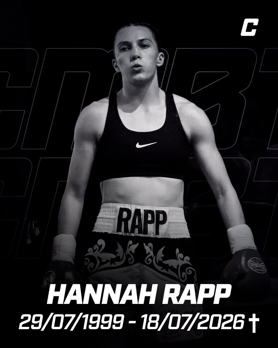 combate's tweet photo. DESCANSE EM PAZ, HANNAH. 🕊️🥊

O boxe está de luto. A americana Hannah Rapp, de 26 anos, ex-desafiante ao título mundial peso-pena do WBC, faleceu após ser atropelada enquanto pedalava no Texas.

#BoxeNoCombate #HannahRapp #Boxe https://t.co/Ffs3z1qi0R
