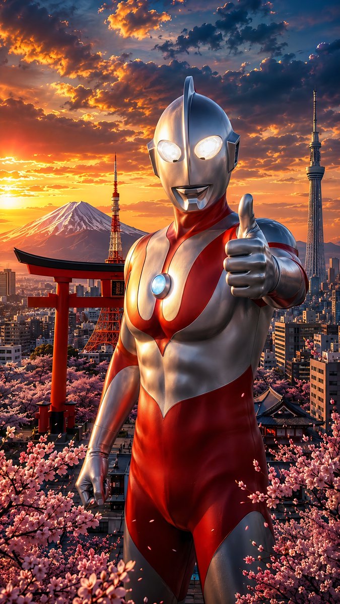 HeraldoJacques1's tweet photo. 🇯🇵Ultraman🇯🇵
Art: Heraldo Jacques
#Ultraman #Ultra #Japan #Japao #UltramanArt #Tokyo #MountFuji #Fuji #MonteFuji #AI #IA #AIArt #FanArt https://t.co/LXF0A3wEBG