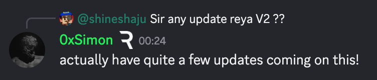 maxim6k's tweet photo. Something brewing at REYA👀 https://t.co/IqBOYzpEnj