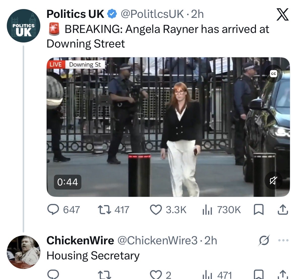 ChickenWire3's tweet photo. @PolitlcsUK I was joking https://t.co/70i4eFyMmf