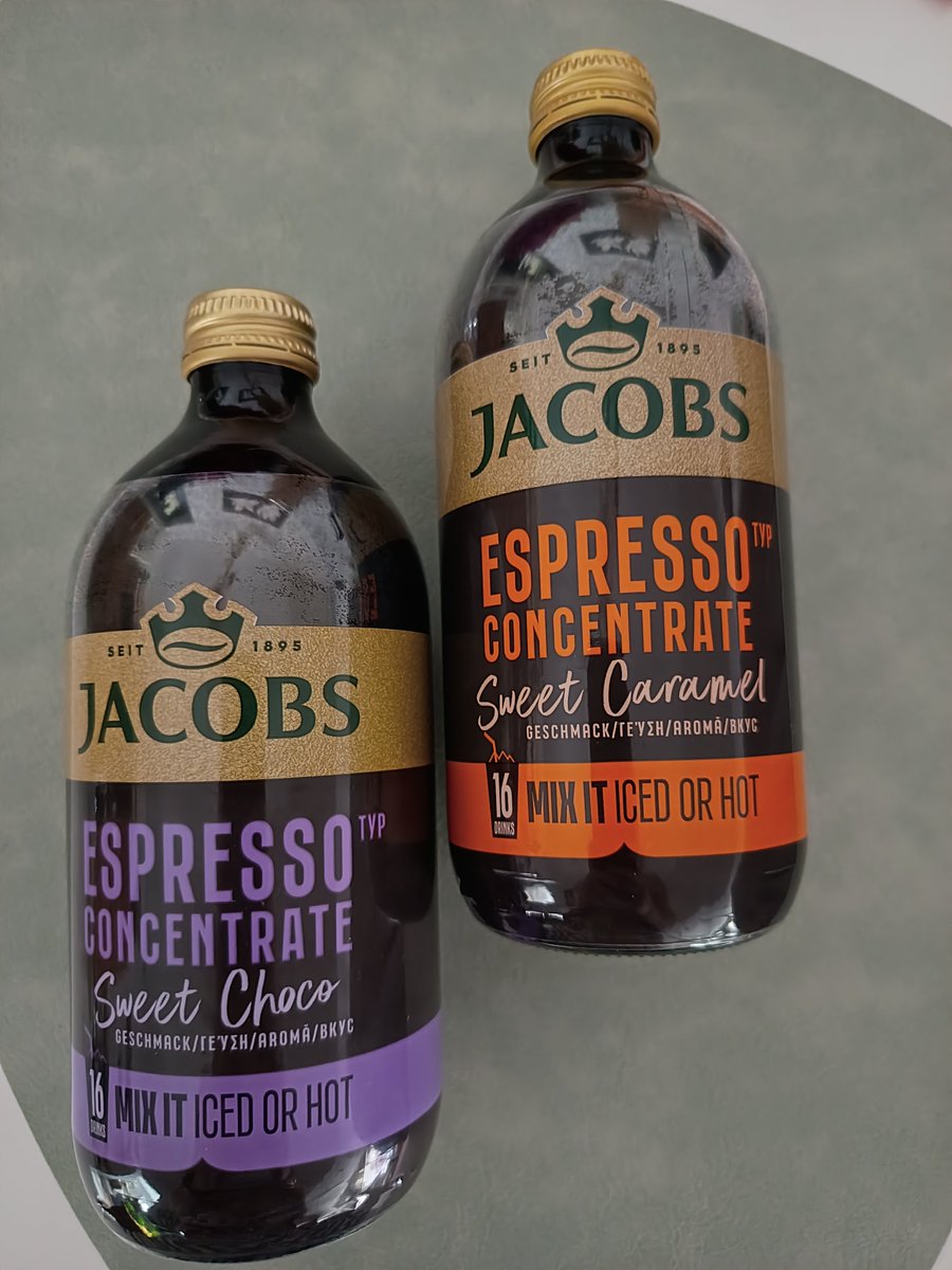 KornerTanja's tweet photo. 🌟 Werbung 🌟 
Jacobs Espresso Concentrate

Dank @trnd_dach und @jacobskaffee darf ich die Espresso Concentrate testen. Entschieden habe ich mich für die Sorten Sweet Caramel und Sweet Choco.
#trnd_jacobs #jacobsespressoconcentrate

https://t.co/4Xcha9zwVr https://t.co/CQdr6ELWbR