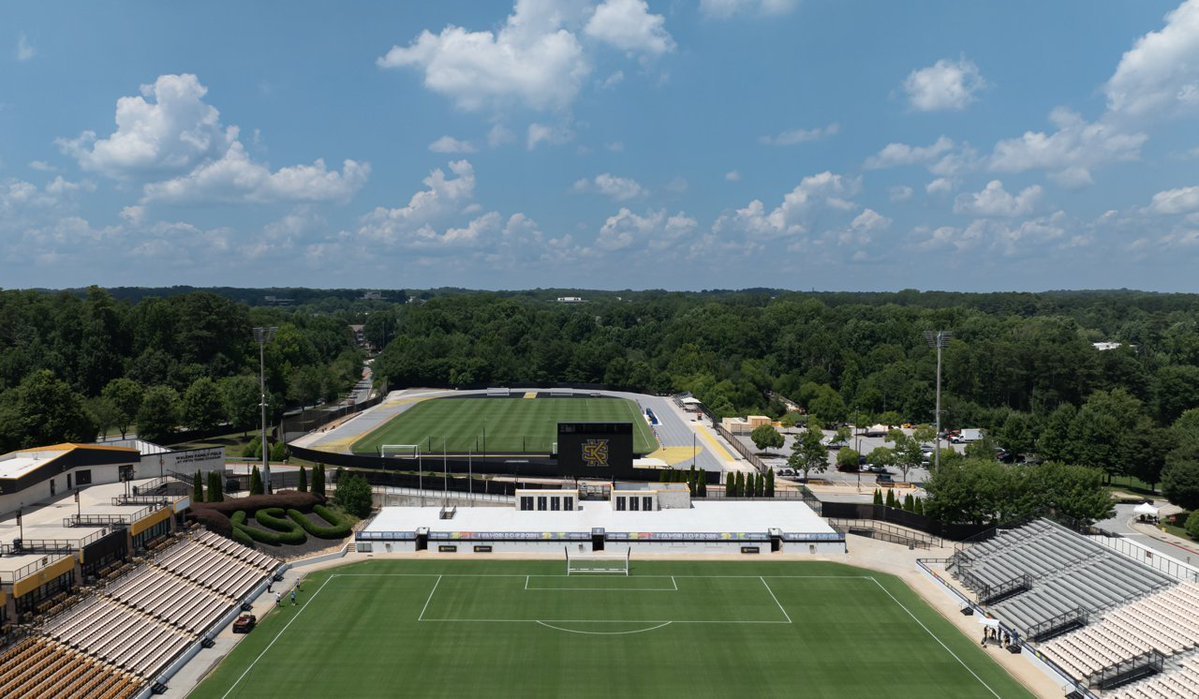 kennesawstate's tweet photo. During the World Cup, various KSU departments have been working behind the scenes to support FIFA, including by hosting 9 national teams for training. Read more about KSU's involvement in the World Cup at the link below!

🔗: https://t.co/VSv2OEpvaG https://t.co/dogNlcx7UN