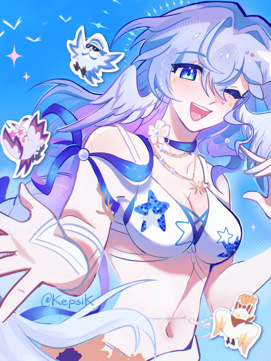 keps1k's tweet photo. Pretty :З
#Robin #HonkaiStarRail https://t.co/00t73ta7L6