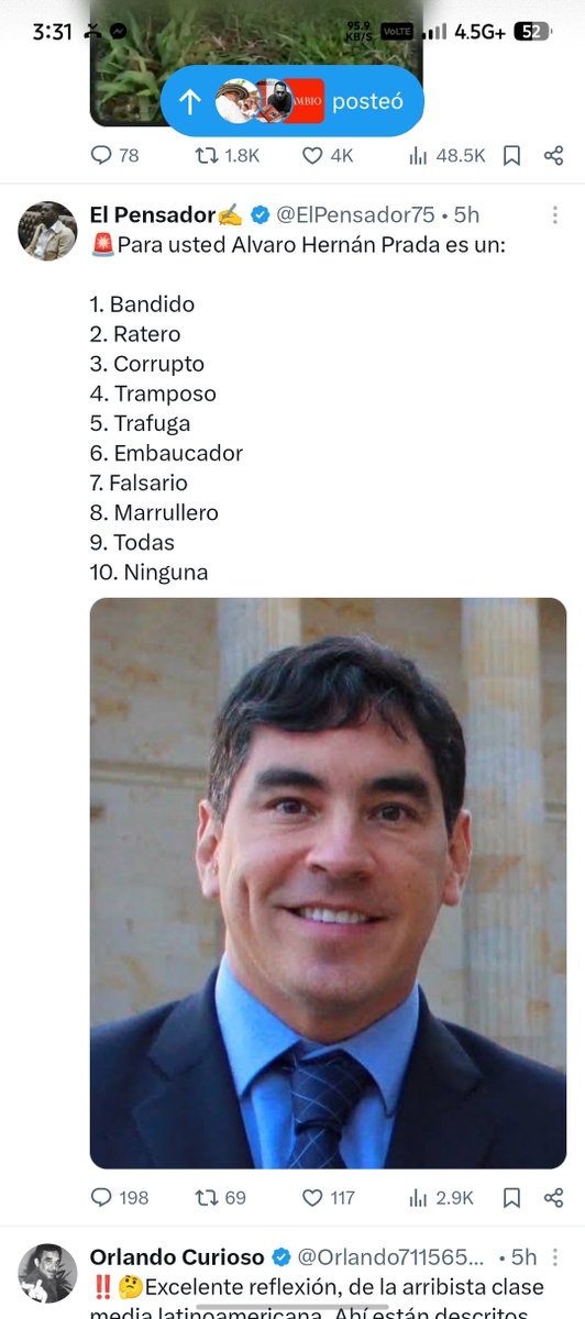 tanatyos's tweet photo. @VickyDavilaH Ratas hdsgpm se robaron el puesto mal nacidos... 
Los maldigo a tds uds https://t.co/U1qaMsytw2