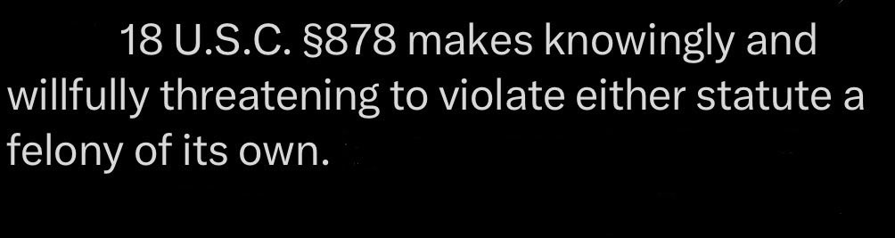gooniestan's tweet photo. @melissadderosa Even if performative, it’s still a felony. He’s already broken this law. He has committed a felony and should therefore be removed from office, denaturalized and deported. https://t.co/RqMp0uE8bm
