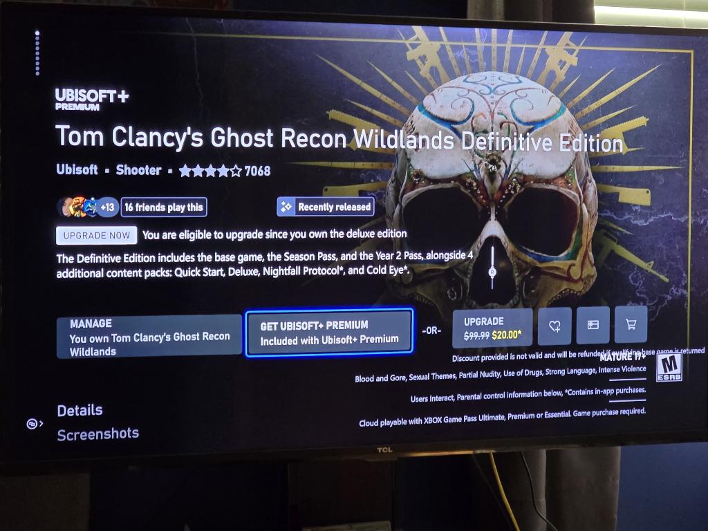 one_winged31144's tweet photo. @_Tom_Henderson_ Its already out...go look in the xbox or psn store you'll find it......still runs like shit ....looks like a 360 game..and is 100 dollars...dont waste your time with this shitshow cash grab https://t.co/KVkSDXxQUj