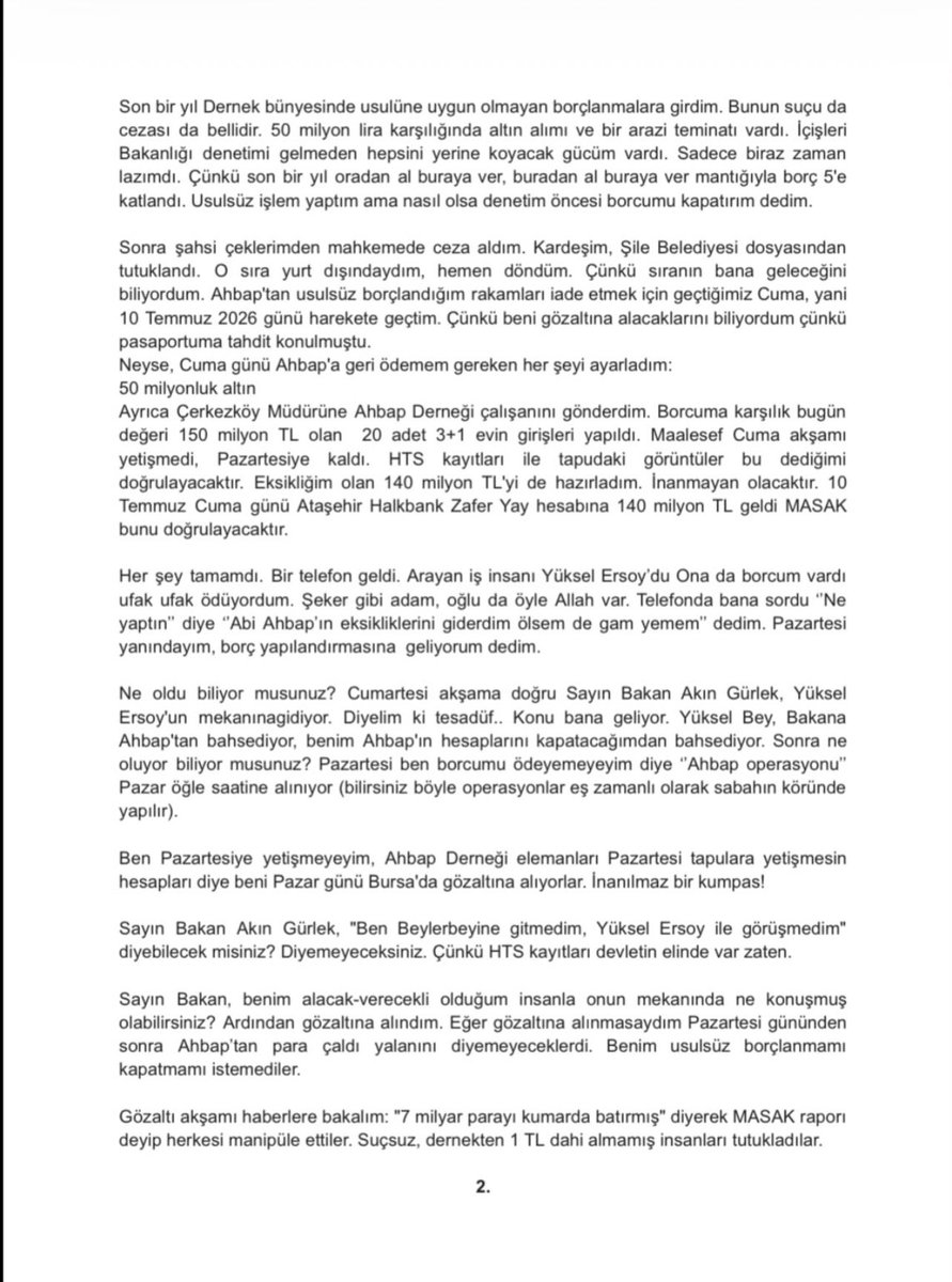 anti1346723's tweet photo. Haluk Levent açıklama yaptı.
Kimseyi dolandırmadığını,
Ahbap’a çökmesinler diye paraların bir kısmını gönderdiğini
Akın Gürlek’in kumpas kurduğunu
Her şeyi ifşa edeceğini vs söyledi. https://t.co/sIppFA5eRi
