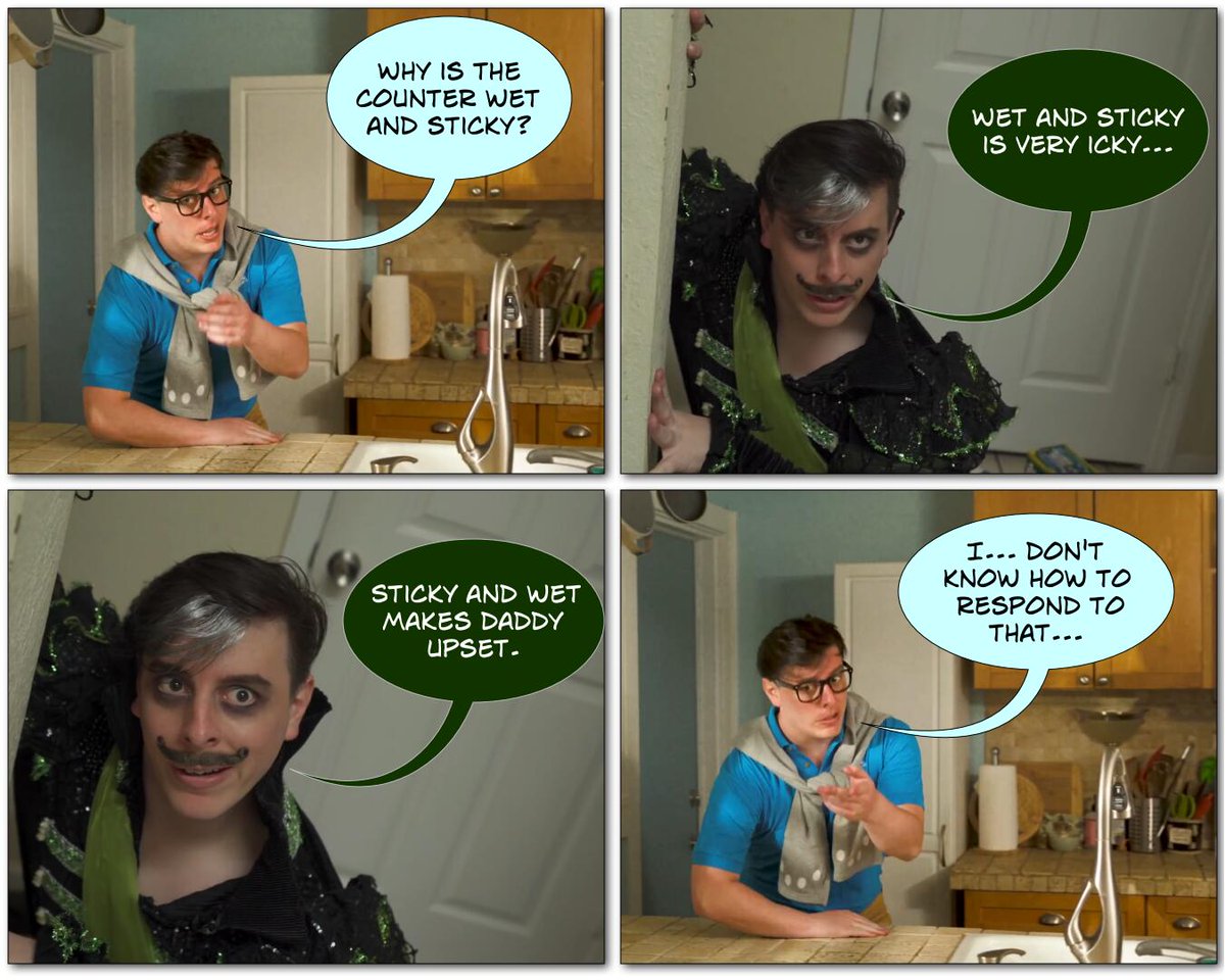 manbemel's tweet photo. Wet and Sticky. From an incorrect quote.
#thomassanders #sanderssides #sanderssidesincorrectquote #sanderssidesphotocomic #pattonsanders #remussanders https://t.co/T6yyBtolKl