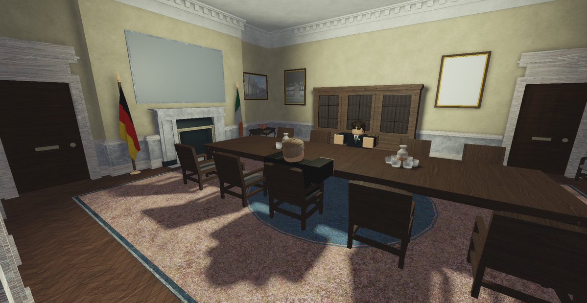 ForeignGER_RBLX's tweet photo. 🇩🇪🇮🇪 Today, the Minister of Foreign Affairs met with Irish Minister for Foreign Affairs to discuss a future MoU, the establishment of consulates, and closer bilateral cooperation.

Thank you to Ireland for the productive meeting. We look forward to strengthening our partnership. https://t.co/T9BnmUrXzf