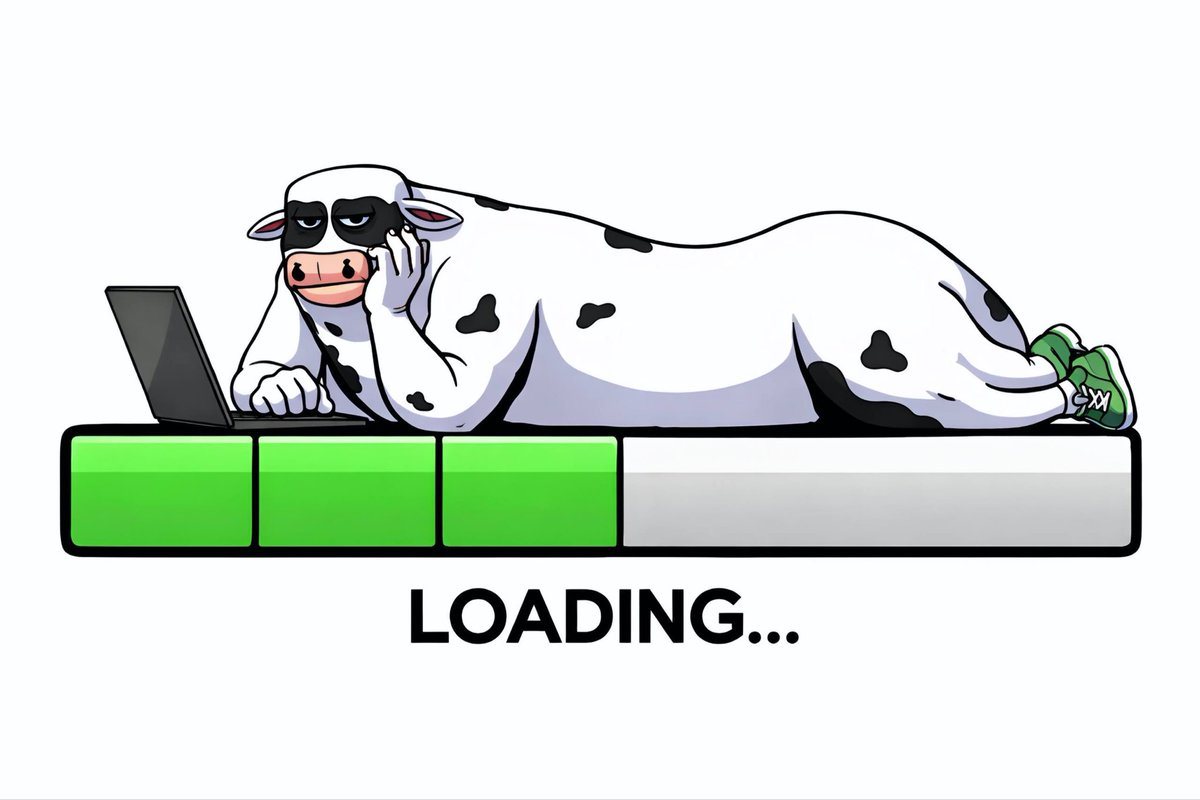 TheMooArmy's tweet photo. $MOO SEASON IS LOADING… ✅

🐂 Bulls are gearing up — early phase is nearly full

🫡 Early entry still open: https://t.co/cEKLNo8DrM

#CryptoAlpha #memecoinseason #Bullrun2026 #ETH https://t.co/zLQNrdr15w