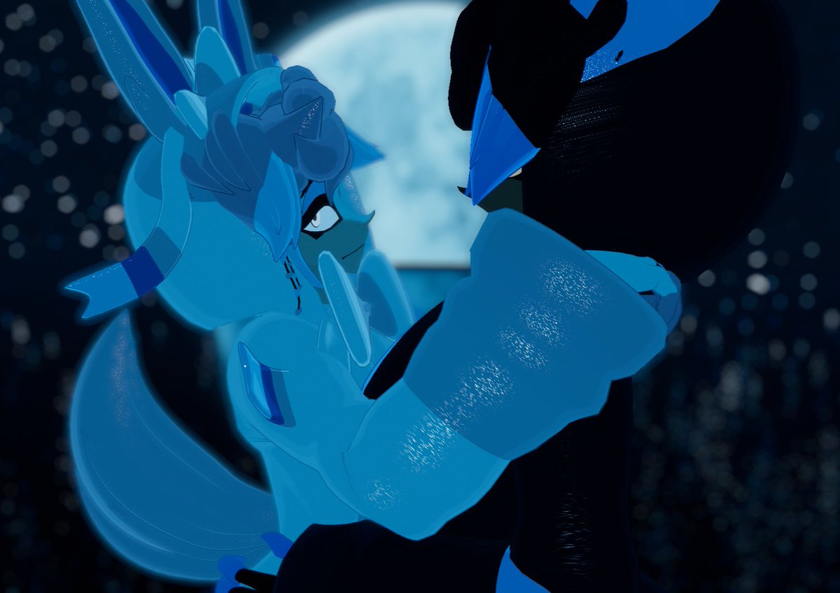 T0by_Xx's tweet photo. ° Made Umbreon and Sylveon Onesie Alastor's for me and my husband for our anniversary yesterday 🩵 °

These avatars are heavy privates!!
Model by: Graveteeths
Edit and retexture by: Me! ^^

#vrchat #vrchatavatar #hazbinhotel #pokemon #umbreon #sylveon https://t.co/CS0fw53Buj