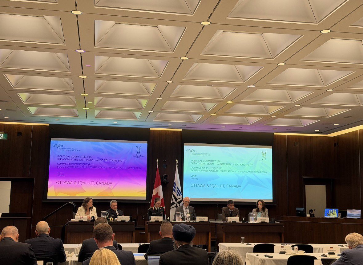 mflalonde's tweet photo. As the High North grows in strategic importance, I joined the @natopa delegation in Ottawa and Iqaluit to discuss Arctic security, defence modernization, and the measures needed to better protect Canada’s North.

#NATOPA 
@ParlDiplomacy https://t.co/ODhoRhFgsJ