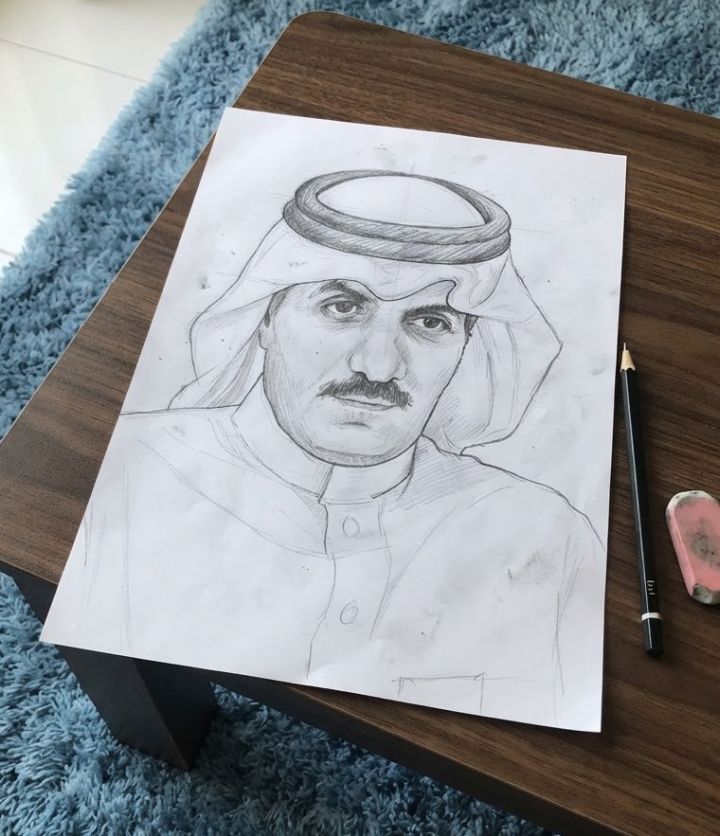 dhm1282912's tweet photo. @q_ziz 
يسعد اوقاتك بكل خير: استاذ. عبدالعزيز 
سويت لك هالرسمة من صورة حسابك اتمنى تعجبك وتشجعني بمبلغ بسيط 🤍
فهذا مصدر رزقي 🙏🏻 https://t.co/xv8goofWfi