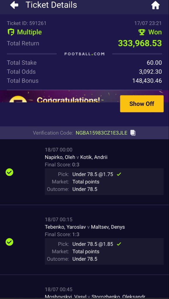 RoseyAmakabby's tweet photo. My village people swear for me o😤😂🙄 cause why do I always win big when I stake with 60 naira🤔🤔😂 https://t.co/WD832qTkeE