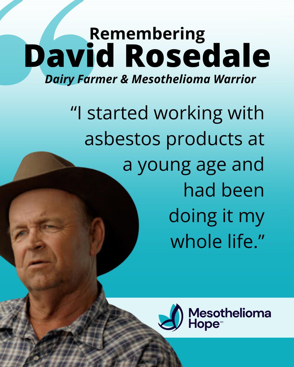 Meso_Hope's tweet photo. David Rosedale’s story is one of strength, resilience, and hope.

After a #mesothelioma diagnosis changed the course of his life, David chose to share his journey to help others understand the importance of seeking support.

https://t.co/XuNAw6E7zT https://t.co/gvgLDjS1DL