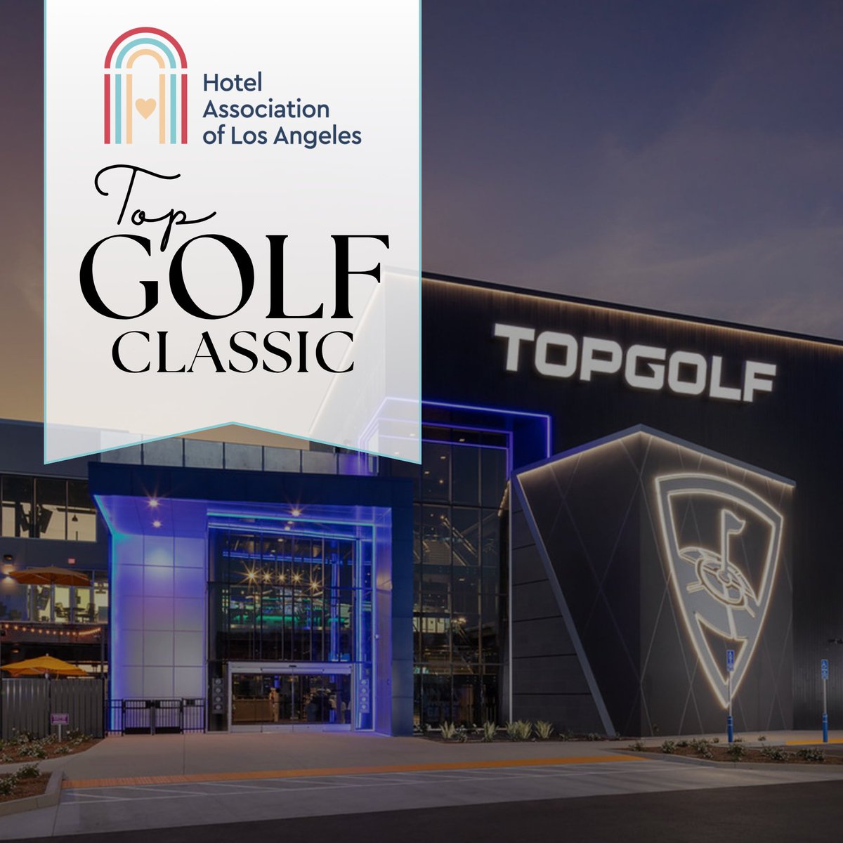 LAHotelAssoc's tweet photo. Registration is now open for the 2026 HALA Topgolf Classic!

Join hospitality professionals from across Los Angeles for one of our most anticipated networking events of the year.

To learn more, visit: https://t.co/YEhqkHnVjU https://t.co/IsIolqgyc2
