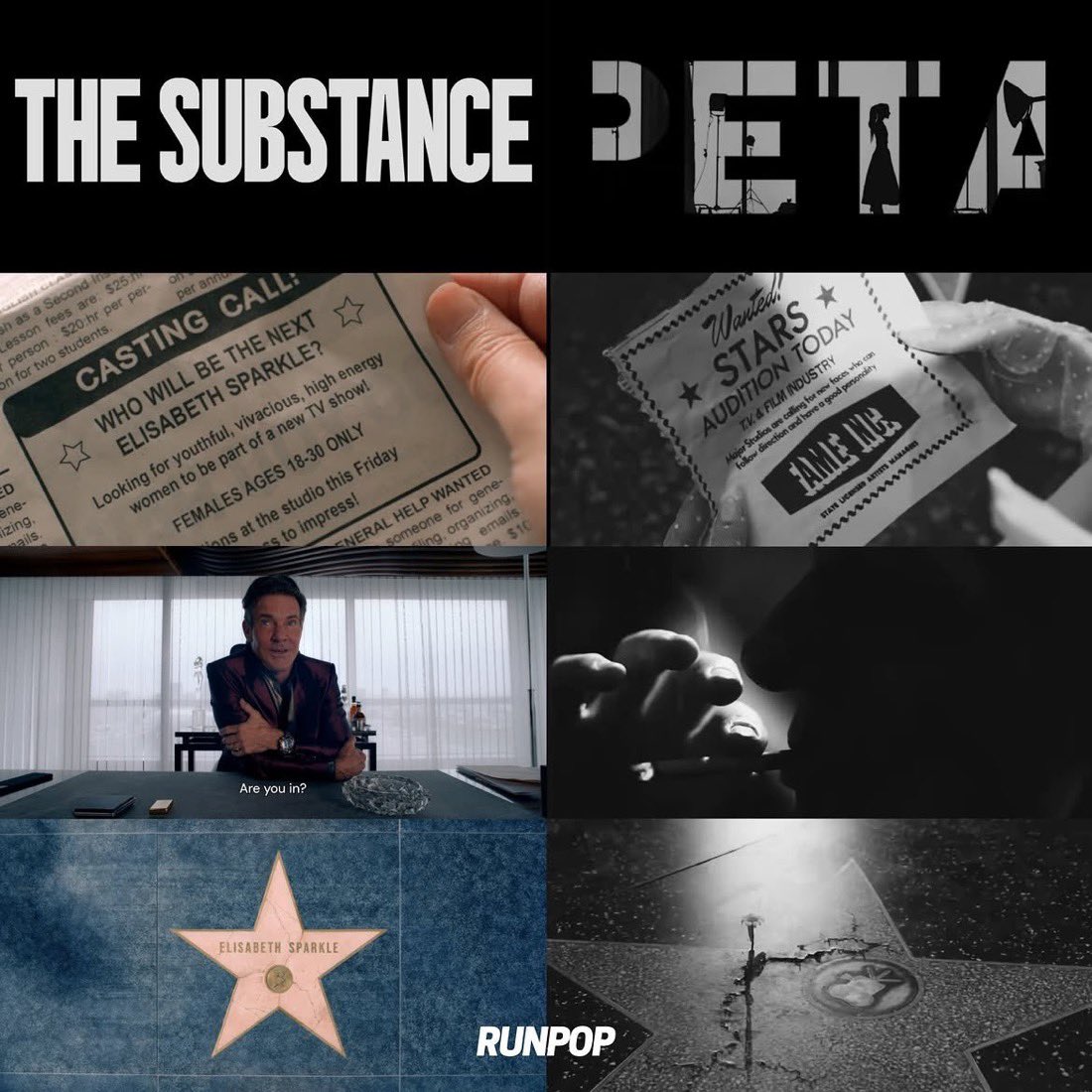 glindaupland's tweet photo. could ariana grande’s music video for ‘petal’ be a reference to ‘the substance’? 👀 https://t.co/Uig5OGI9oz