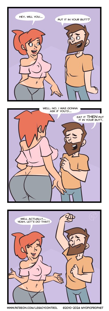 myopic_prophet's tweet photo. In Da Butt #comic #nsfw

Adult Only Bonus Panel for Patrons!
https://t.co/X4ZWUZGq0S https://t.co/boyIxXwchp