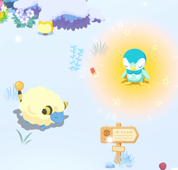 Chansey7Luckey's tweet photo. #ポケスリ3周年をみんなで
3周年のリサーチで色違いポッチャマが！🥹 https://t.co/CN9x43QtFX