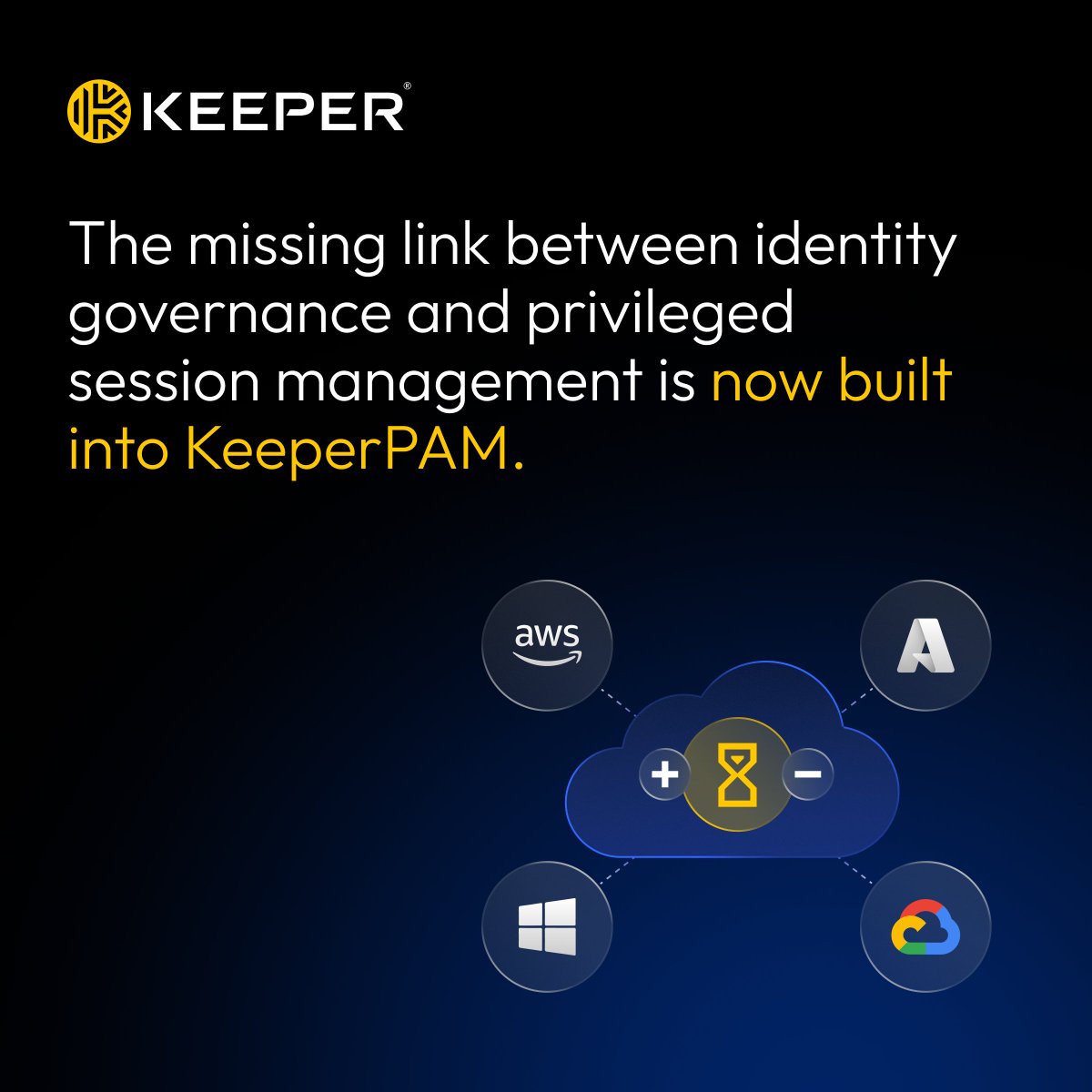 Keeper Security tweet media