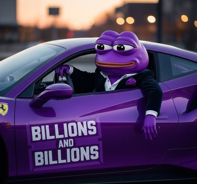 Ronskii33's tweet photo. @RoarWeb3 Have a look at the $PURPE community. Running strong for over 2 years, this is one memecoin you do not want to miss out on. Load your bags TODAY! https://t.co/2Xe8mjfAZ1