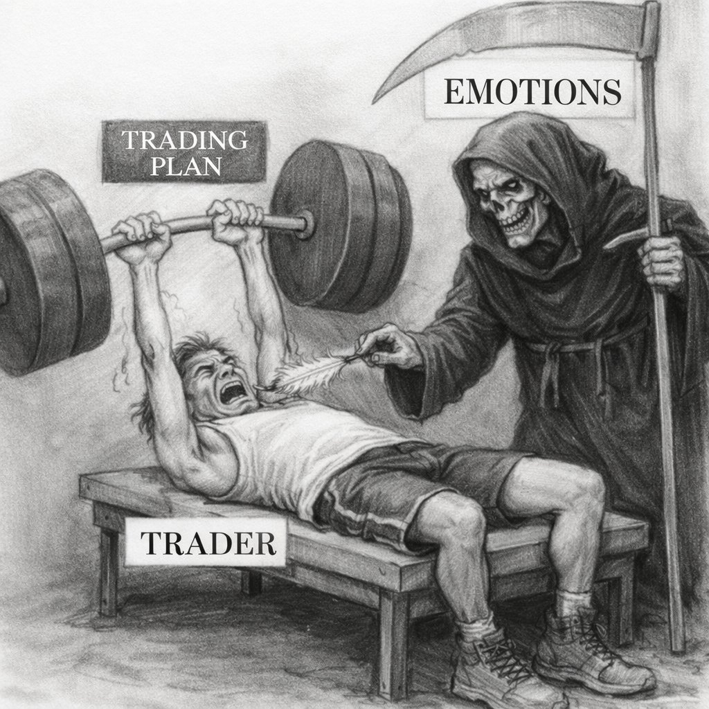 DenizTheTrader's tweet photo. Don't Let Your Emotions Be Involved... https://t.co/5CokdAsrbT