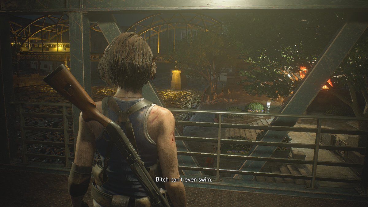 DopTime's tweet photo. Heartwarming: resident evil fan plays the games https://t.co/O5RXXwTwXE