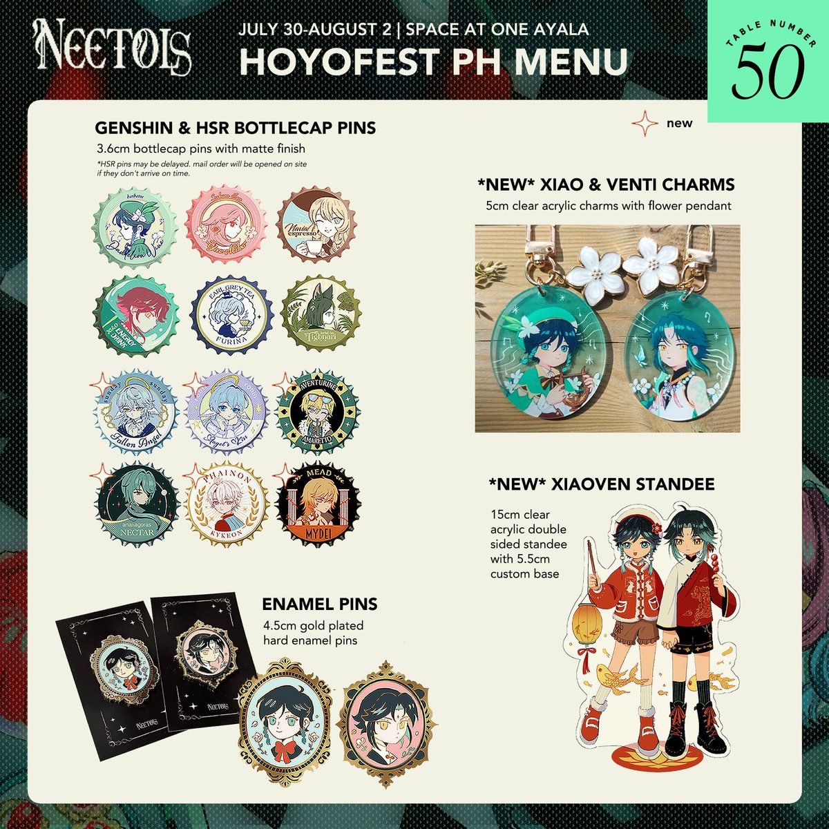 neetols 🌾 hoyofest ph 📍50 tweet media