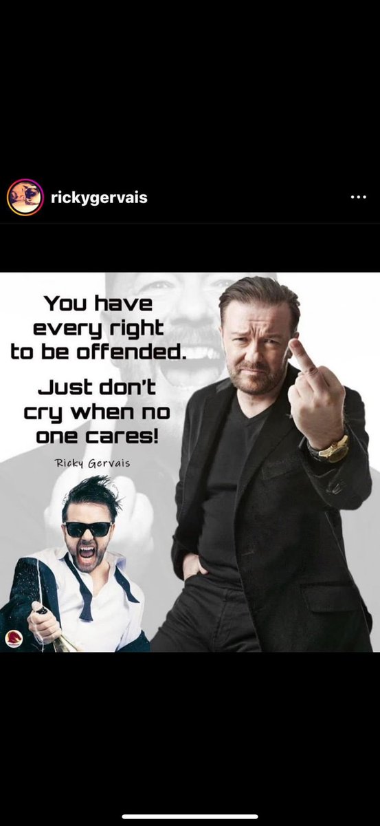 jaxsunsurf's tweet photo. @rickygervais Legend https://t.co/lKK8BeJ4Gk