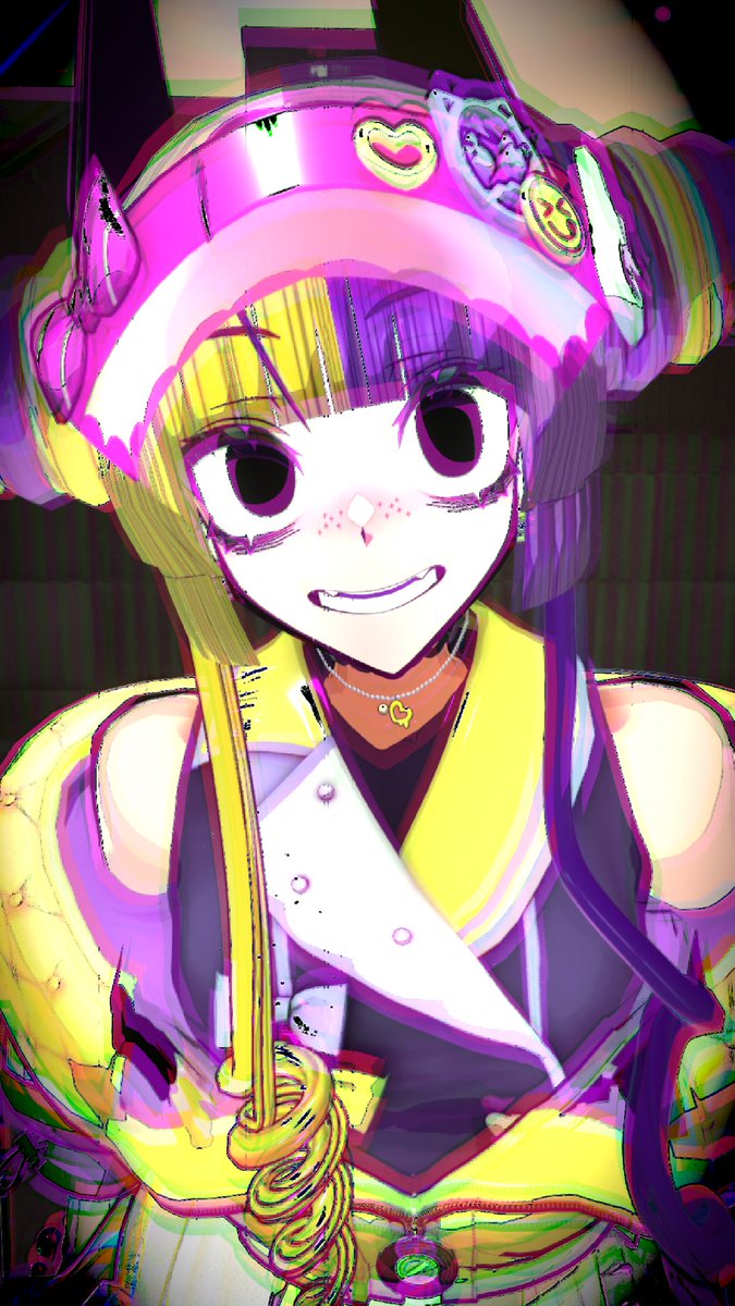 stepVRC's tweet photo. この表情、BIGLOVE💛💜
#SIUSIU #SIUSIU3D #VRChat https://t.co/IAKlYMezQ3