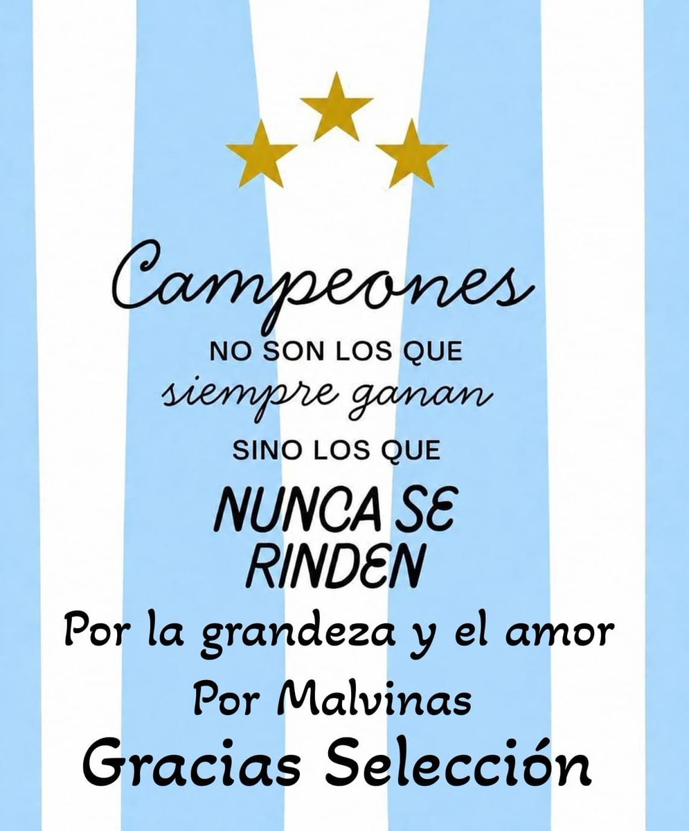 MateoLarranaga's tweet photo. @tapiachiqui Gracias totales a la mejor Selección de la historia y a la mejor conducción de la AFA https://t.co/VqJz4pntaf