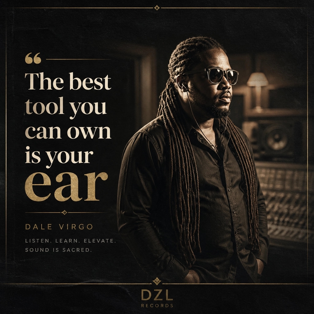 dalevirgo's tweet photo. A lot of producers chase gear. The latest plugin. The rare compressor. The vintage mic. But the best tool you can own is your ear. Everything else is just a color. If you can't hear the difference, the gear won't save you. Train your ears first.
Agree? #DZL https://t.co/Q9fRnHsPCk