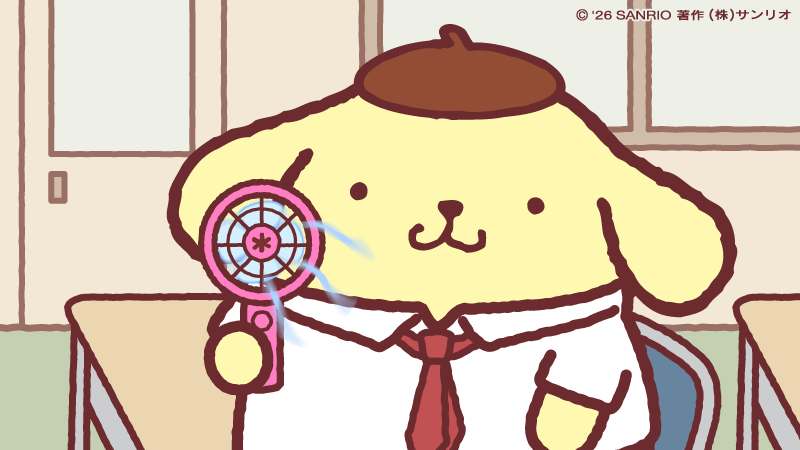 purin_sanrio's tweet photo. どう～？涼しい～？ https://t.co/vndy0akiKj