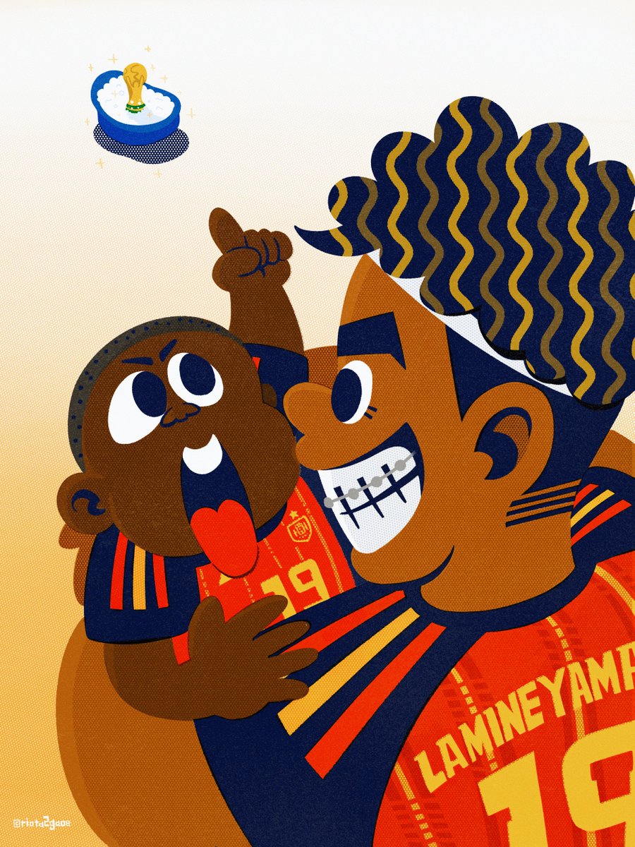 riota2gaoe's tweet photo. Ilustraciones de la Roja. ¡Felicidades por ganar el Mundial de la FIFA 26!🇪🇸🏆 #España https://t.co/xJcHas0W5k