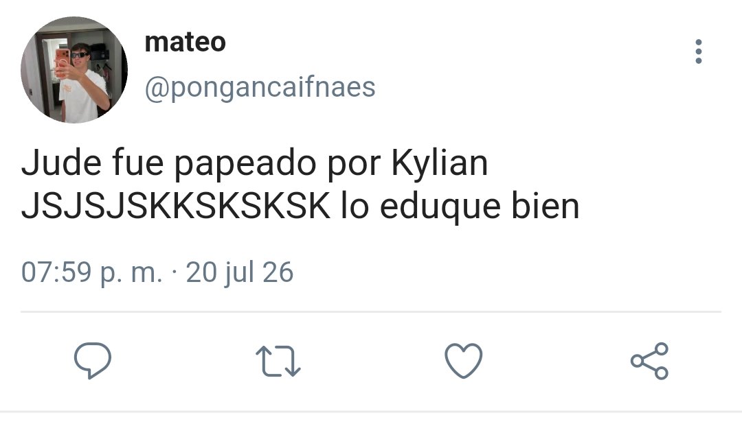 jiaeresmio's tweet photo. 57 

Kylian lo papeo https://t.co/qr397VxRL1