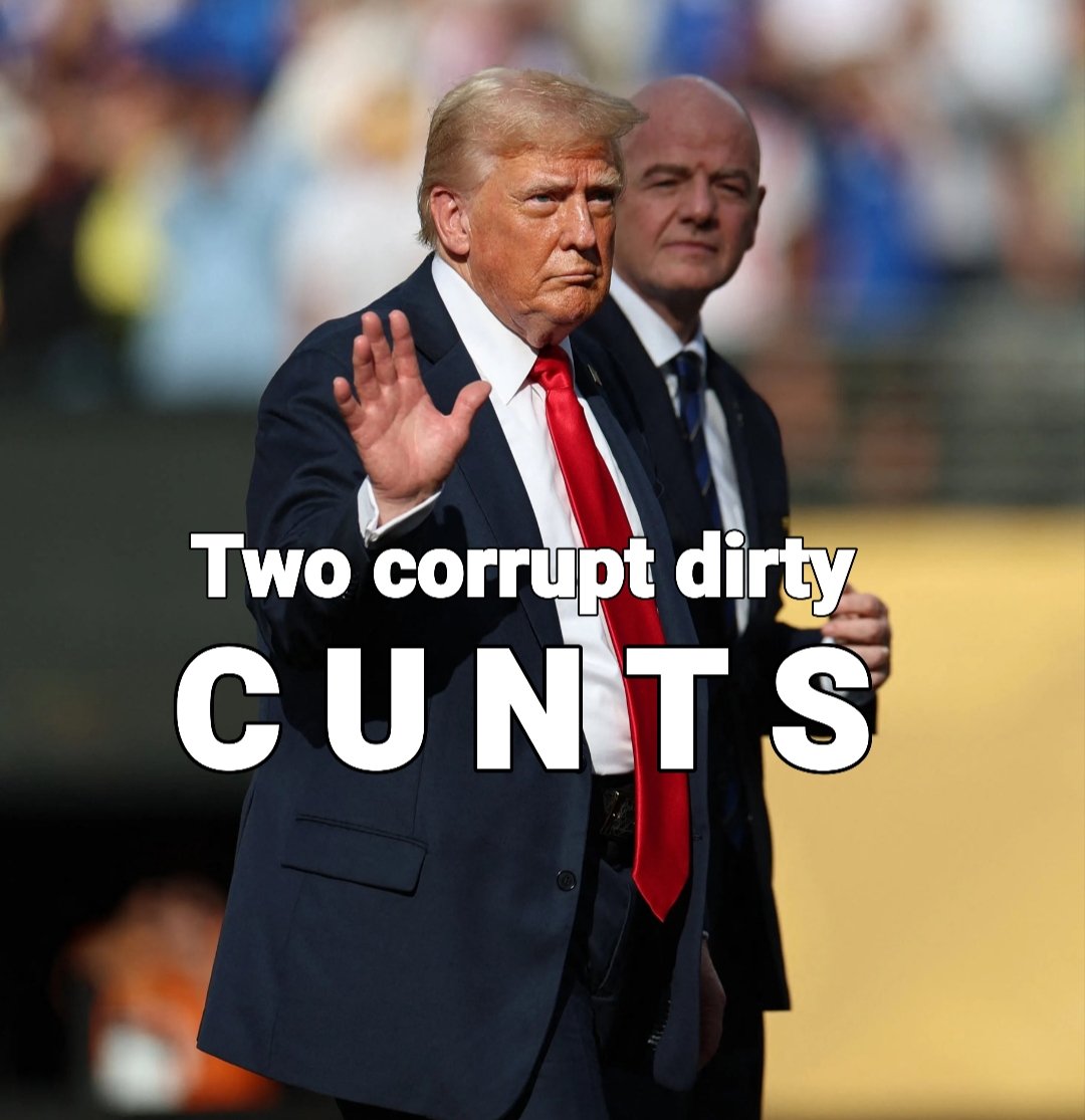universenus's tweet photo. @LucasSa56947288 Good, the dirty corrupt C U N T should be thrown in prison! #RealFreeSpeech mfs (my friends) #Americaisfucked  #Americaiscorrupt 80M #MAGAvoters are scum! https://t.co/v0mC1NUwM6