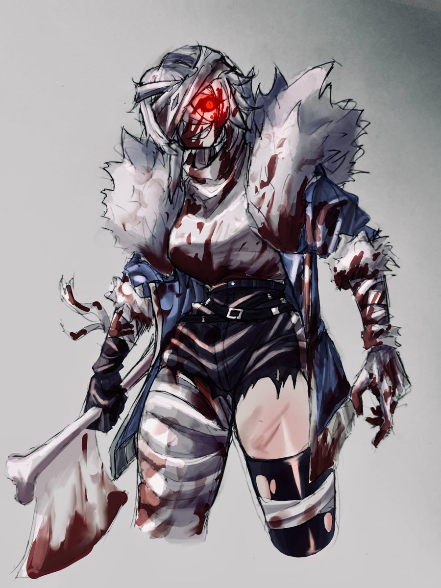 la3455b's tweet photo. horror
#undertaleart 
#female sans
#undertale_AU https://t.co/MuOFHrNlil