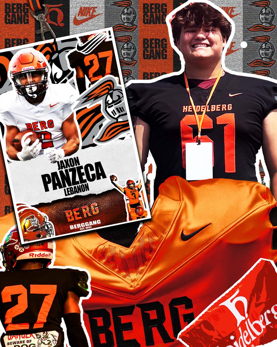 JPPanzeca2027's tweet photo. After an awesome campus visit, I’m blessed to receive an offer from @BergFootball! Thank you to the coaching staff for believing in me and this opportunity. Great facilities, a strong tradition and an incredible brotherhood. Excited for what’s ahead!
@Lebanon_FBall @CoachMicahFaler @Coach_Donaldson @CoachDrewMunger @coachjasonlewis @CoachTMill44