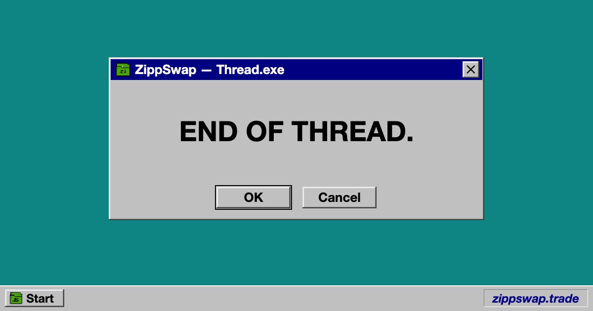 Zippswap's tweet photo. EOT https://t.co/wbNHvoEQgl