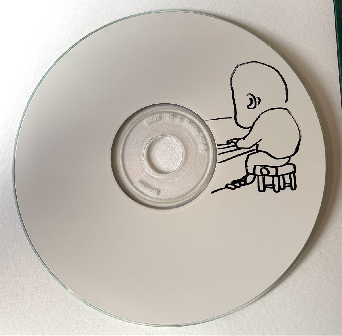 PainterHideki's tweet photo. やっとまとめれた💿✨
何の曲が入ってるか分かる系CD👍🏻 https://t.co/TXqdKD6p3N