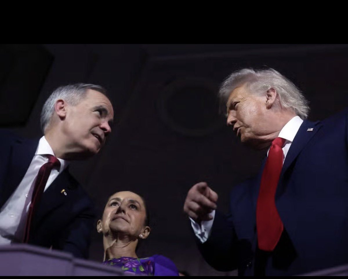 myabradshaw78's tweet photo. Carney had such a good conversation with Trump yesterday that Trump turned around and put 50% tariffs on Canada. https://t.co/sUsJCOPK68