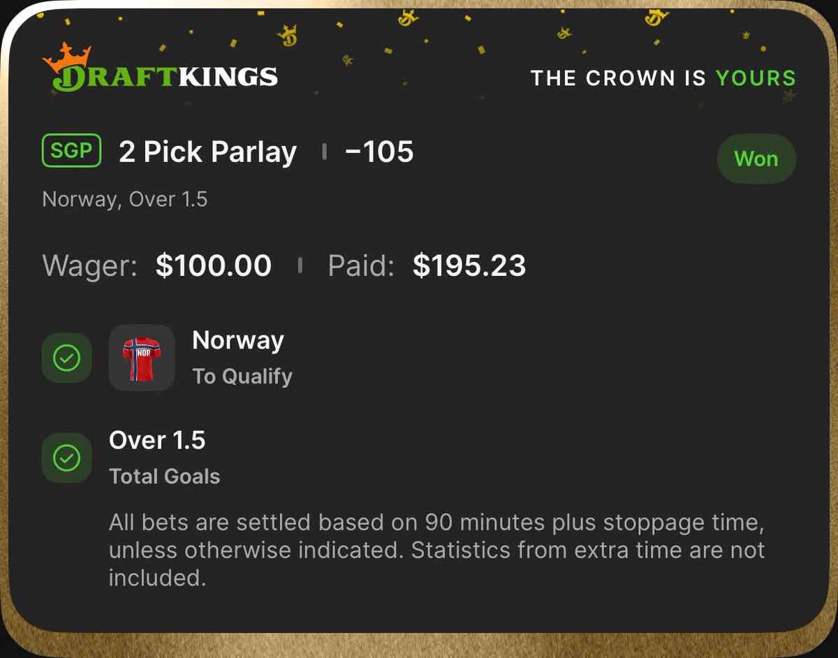 drbriguy's tweet photo. @CASHWITHCOACHZ @sharpduel What an amazing World Cup @CASHWITHCOACHZ had. He put belt to a** with +75 units and was one Colombia win away from another 30 units. https://t.co/sFEN2ORRGT