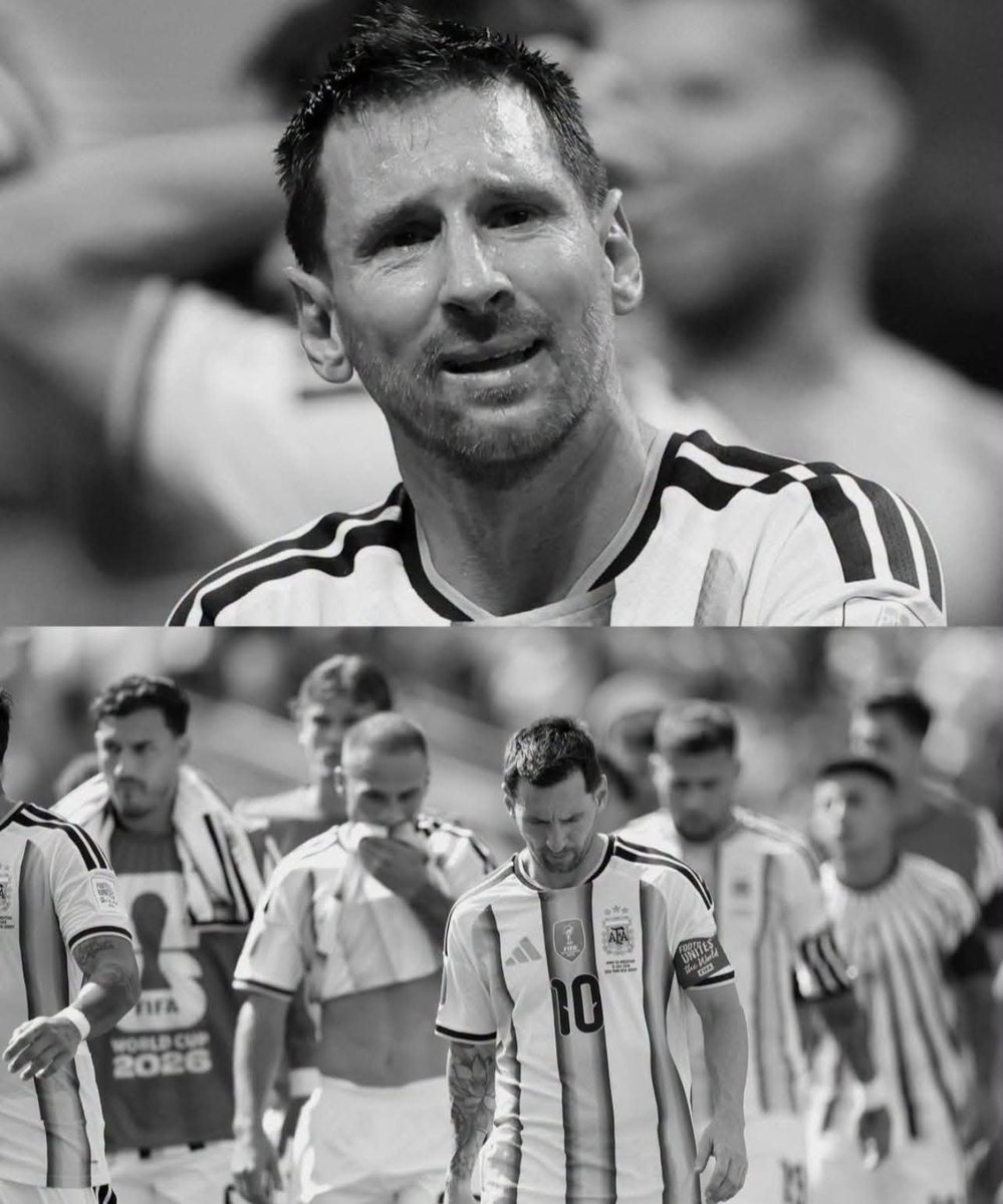 El_Clarinete's tweet photo. “Va a costar cerrar esta herida”, dice Messi tras perder la final #DejémeSiEstoyLlorando
https://t.co/nu8BJnZnHe https://t.co/b7ZYRlo2Ex