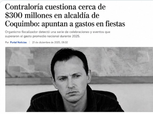 Iherreraa's tweet photo. Que fácil es criticar al gobierno por falta de recursos cuando el propio Alcalde Manouchehri despilfarra los recursos del municipio que podrían ayudar a quienes lo necesitan https://t.co/8fy80jiKjo