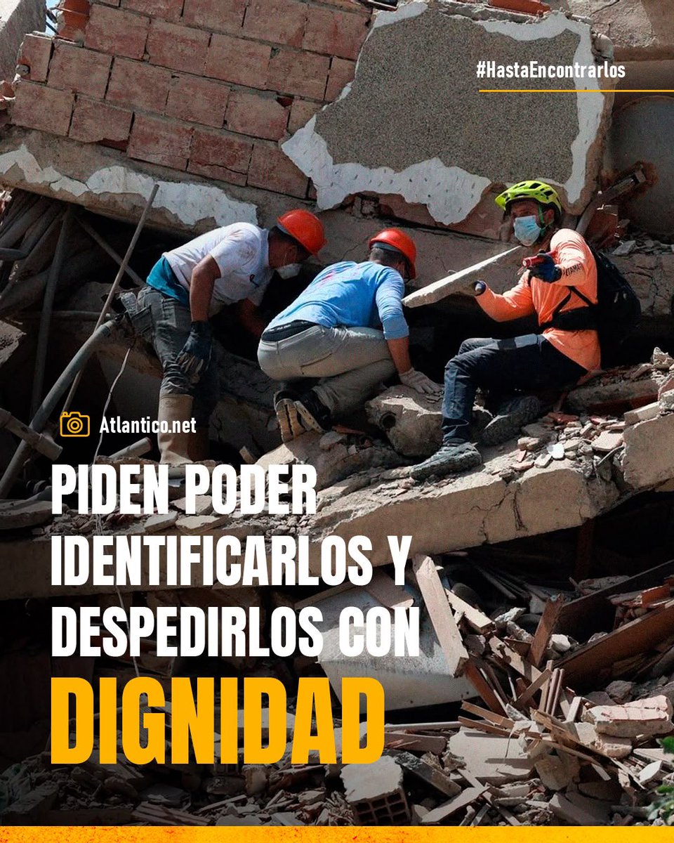 Sinmordaza's tweet photo. Mientras haya una familia esperando respuestas en medio de las ruinas, no podemos mirar hacia otro lado. 

Eso no es demasiado pedir: no vamos a descansar ni a guardar silencio hasta que cada persona sea hallada. La empatía nos mueve y la solidaridad nos sostiene.

Exigimos que no se detengan las labores ni se apague la búsqueda.
#HastaEncontrarlos #SinMordaza